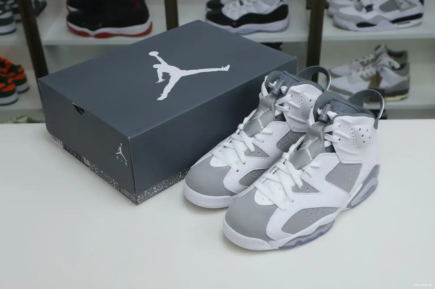 6 Kimikick COOL AIR JORDAN GREY 0624
